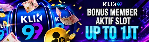 BONUS MEMBER AKTIF SLOT UP TO 1JT